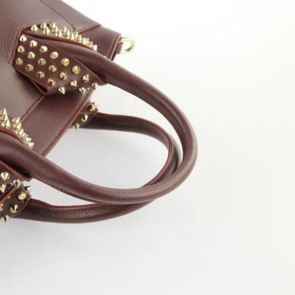 SOLD Christian Louboutin Eloise Burgundy Leather - Picture 5 of 8